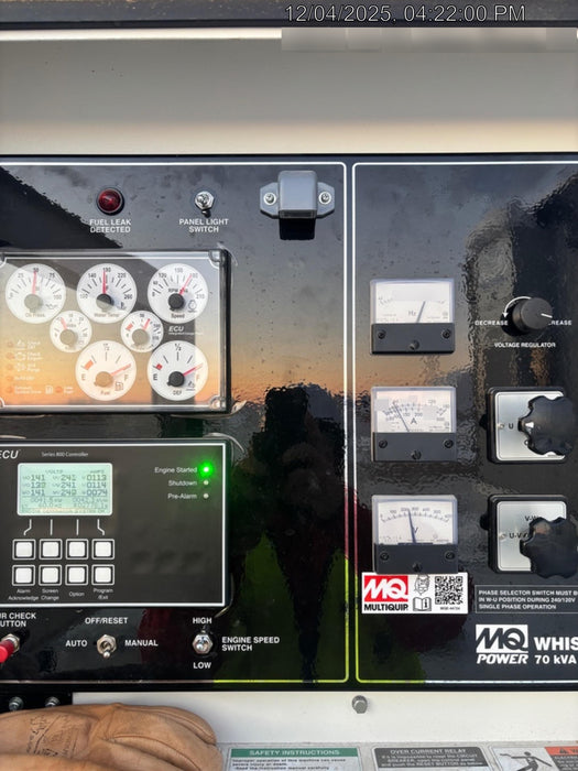 2022 MULTIQUIP DCA70