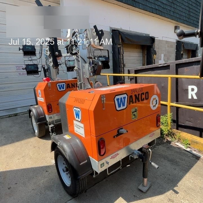 2024 Wanco WLTT-4MM4K Diesel, Deep Sea Controller, Shore Power Plug, Auto Start, (4) 350W LED Floodlights, 4kW Generator, 60 Gal Fuel Tank, 2" Ball, T3
