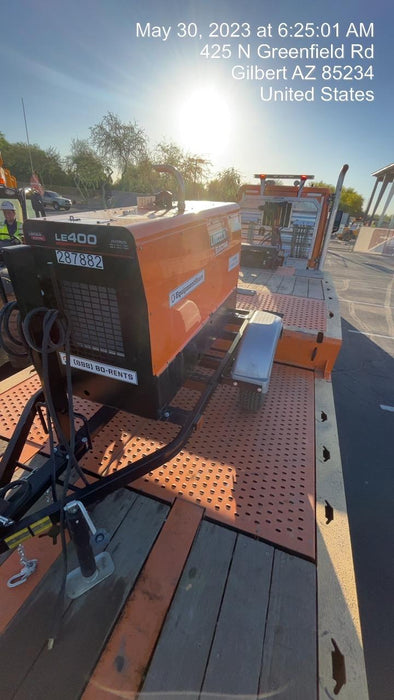 2023 Lincoln Electric LE400 Kubota V1505, Trlr, Cable Rack, Light Kit, ES Decals, T3