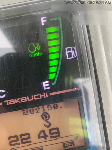 2021 TAKEUCHI TB250-2