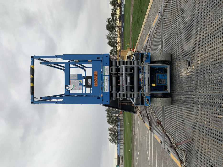 2020 Genie GS-1930 Solid Non Marking Tires, Beacon, Folding rails with half height swing gate, 800W Inverter