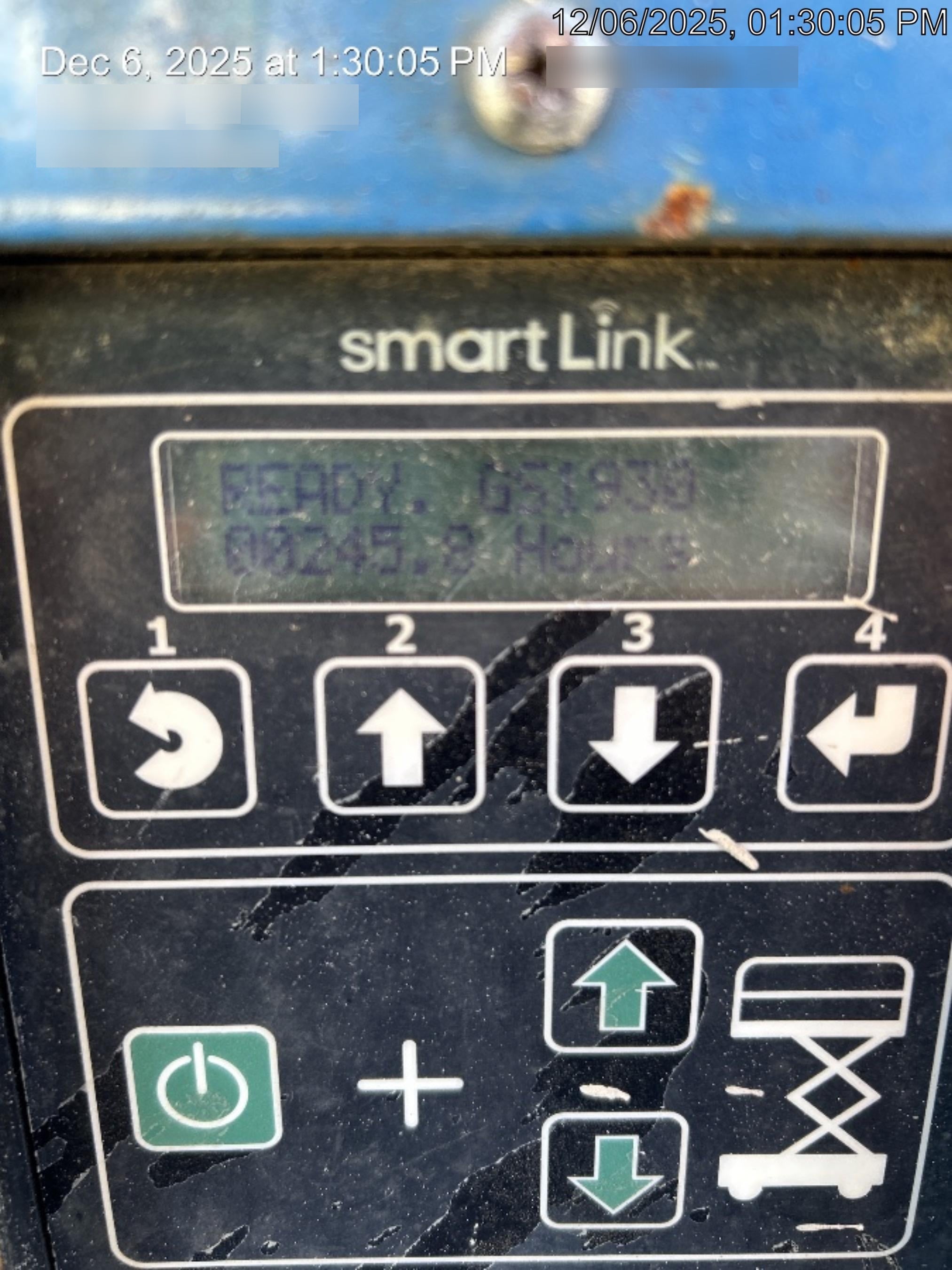 2019 Genie GS-1930 Fixed Rails with Chain Entry