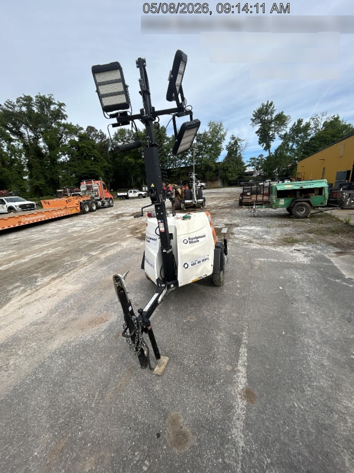 2023 Generac MLT2 Diesel, Flex Switch 120V Input, Powerzone Controller, 
(4) 320W LED Lights, 4kW Generator, 39.9 Gal Fuel Tank, 2" Ball, T3