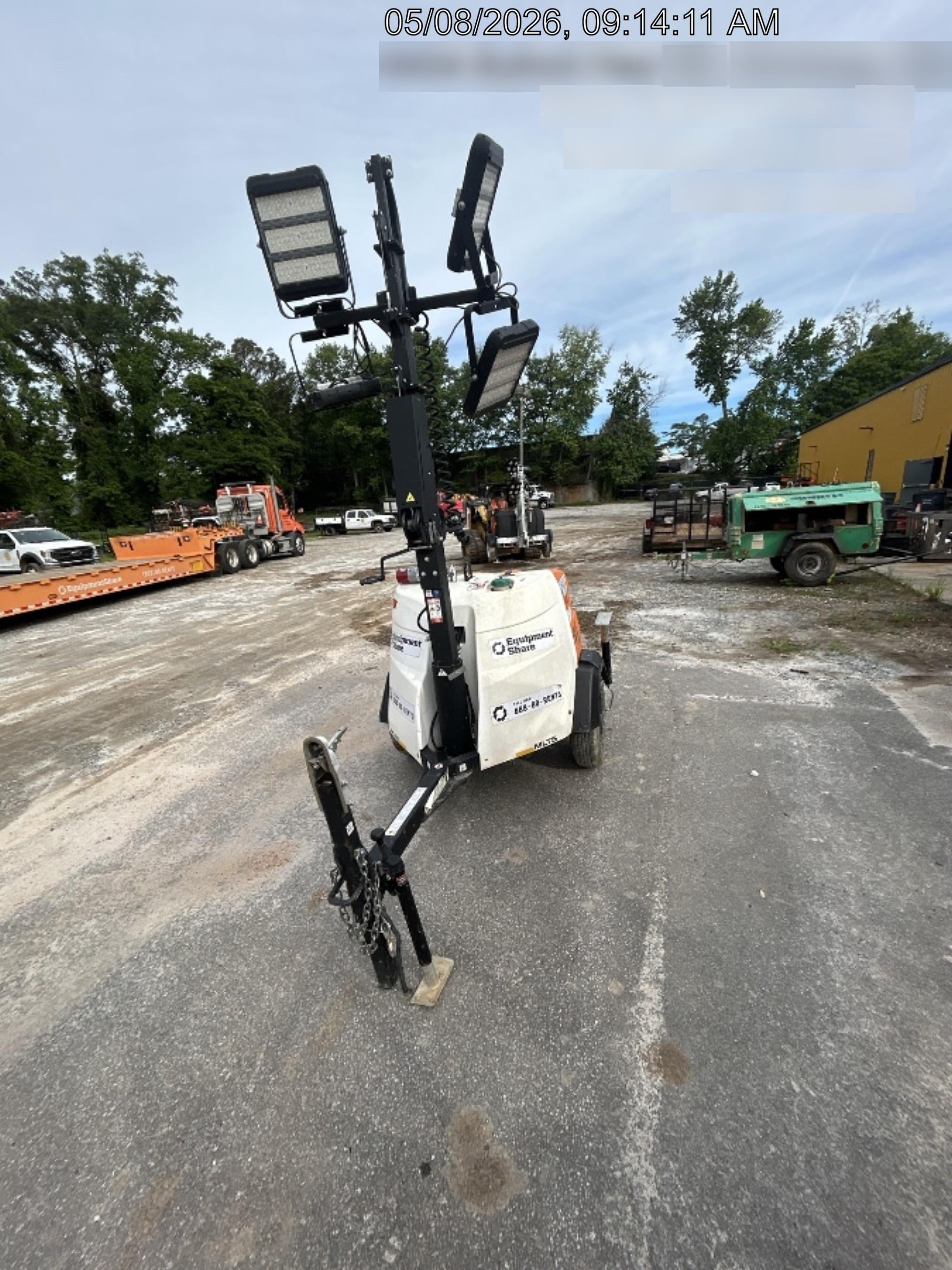 2023 Generac MLT2 Diesel, Flex Switch 120V Input, Powerzone Controller, 
(4) 320W LED Lights, 4kW Generator, 39.9 Gal Fuel Tank, 2" Ball, T3