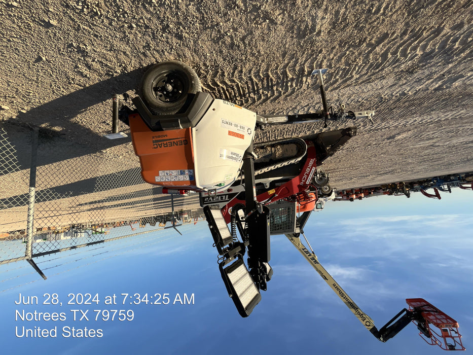 2024 Generac MLT2 Diesel, Flex Switch 120V Input, Powerzone Controller, 
(4) 320W LED Lights, 4kW Generator, 39.9 Gal Fuel Tank, 2" Ball, T3