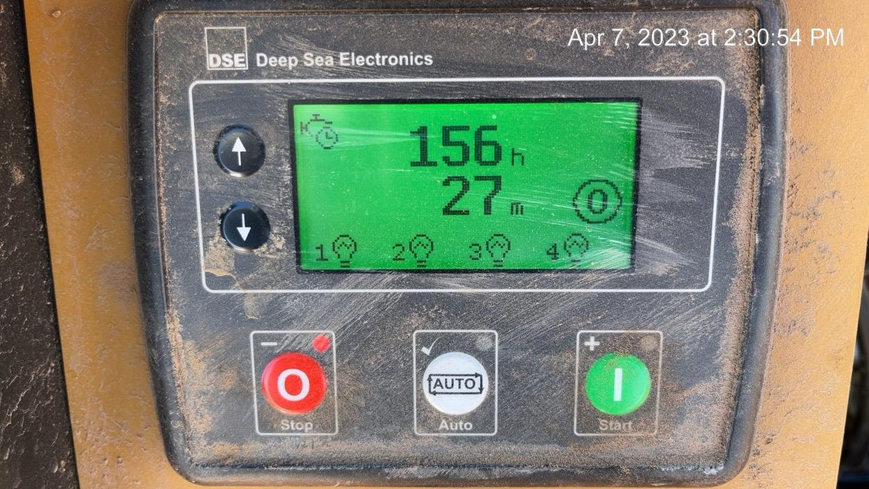 2022 Allmand NLV3GR (4) LED Light Fixture 350W, 23' Vertical Mast, 3kW Prime, Towable, ES Decals, T3