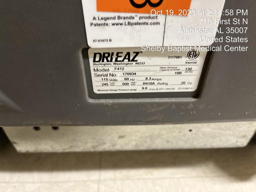 2020 DRI-EAZ LGR 7000XLi