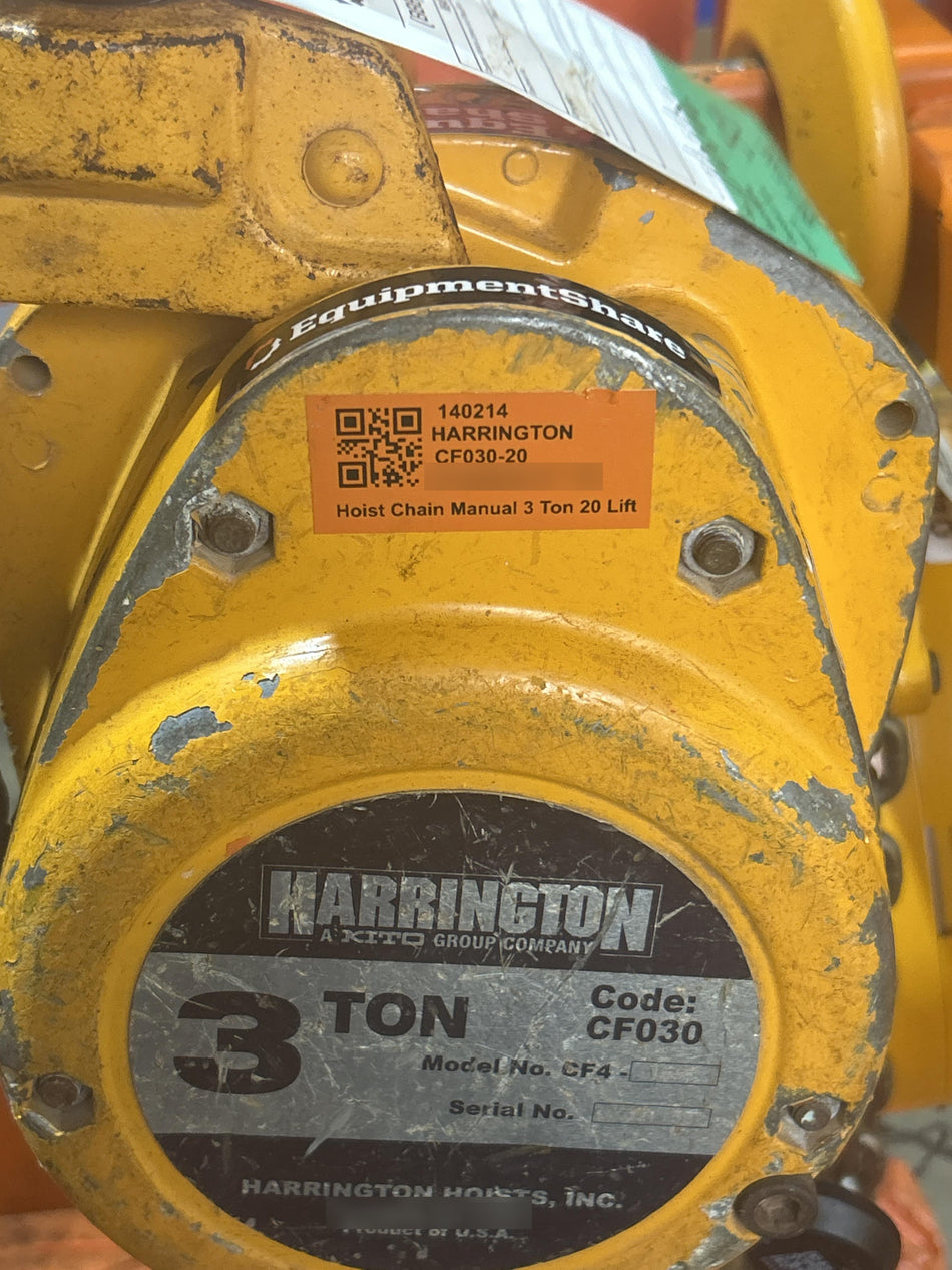 2021 HARRINGTON CF030-20