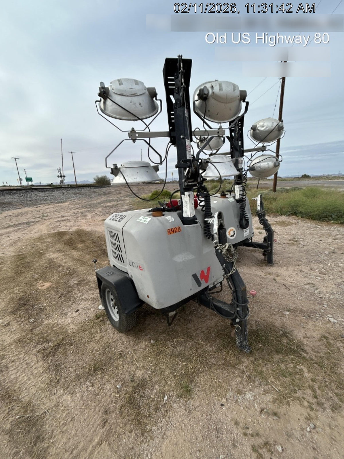 Wacker Neuson LTV6K-MH Wacker Neuson LTV6K Towable Light Tower