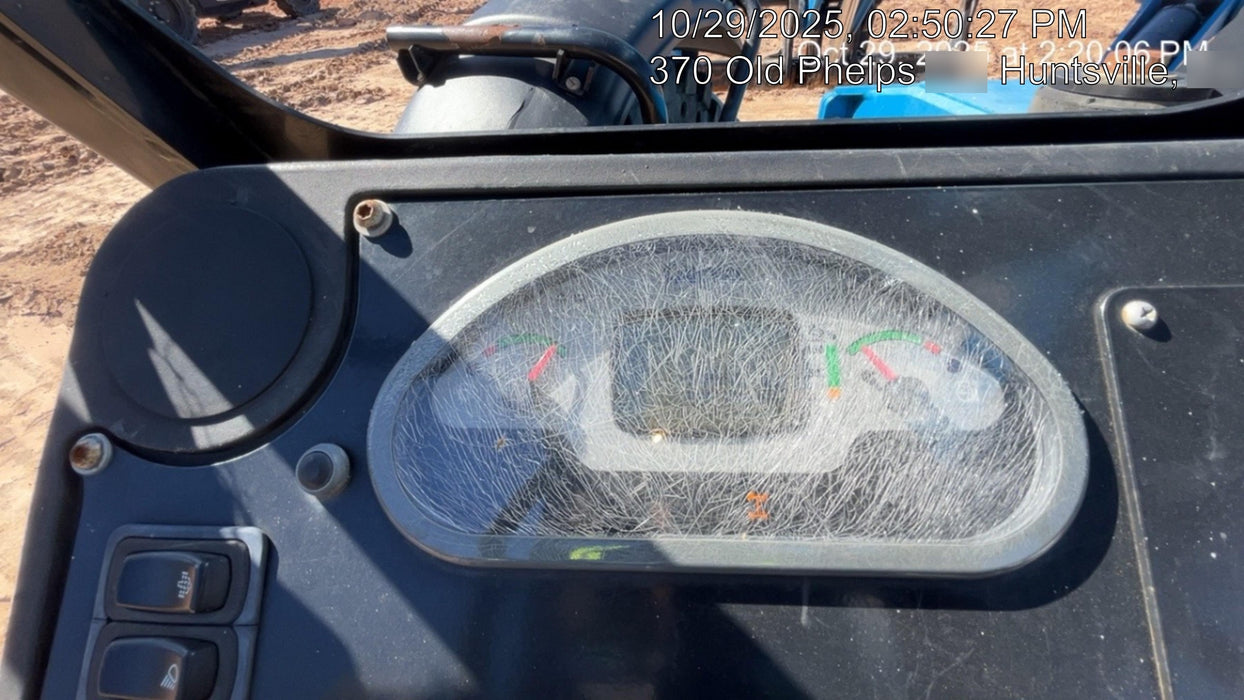 2018 Genie GTH-1056 Genie GTH-1056 w/Open ROPS, Solid Tires, Work Light/Beacon, 60" Carriage and Forks