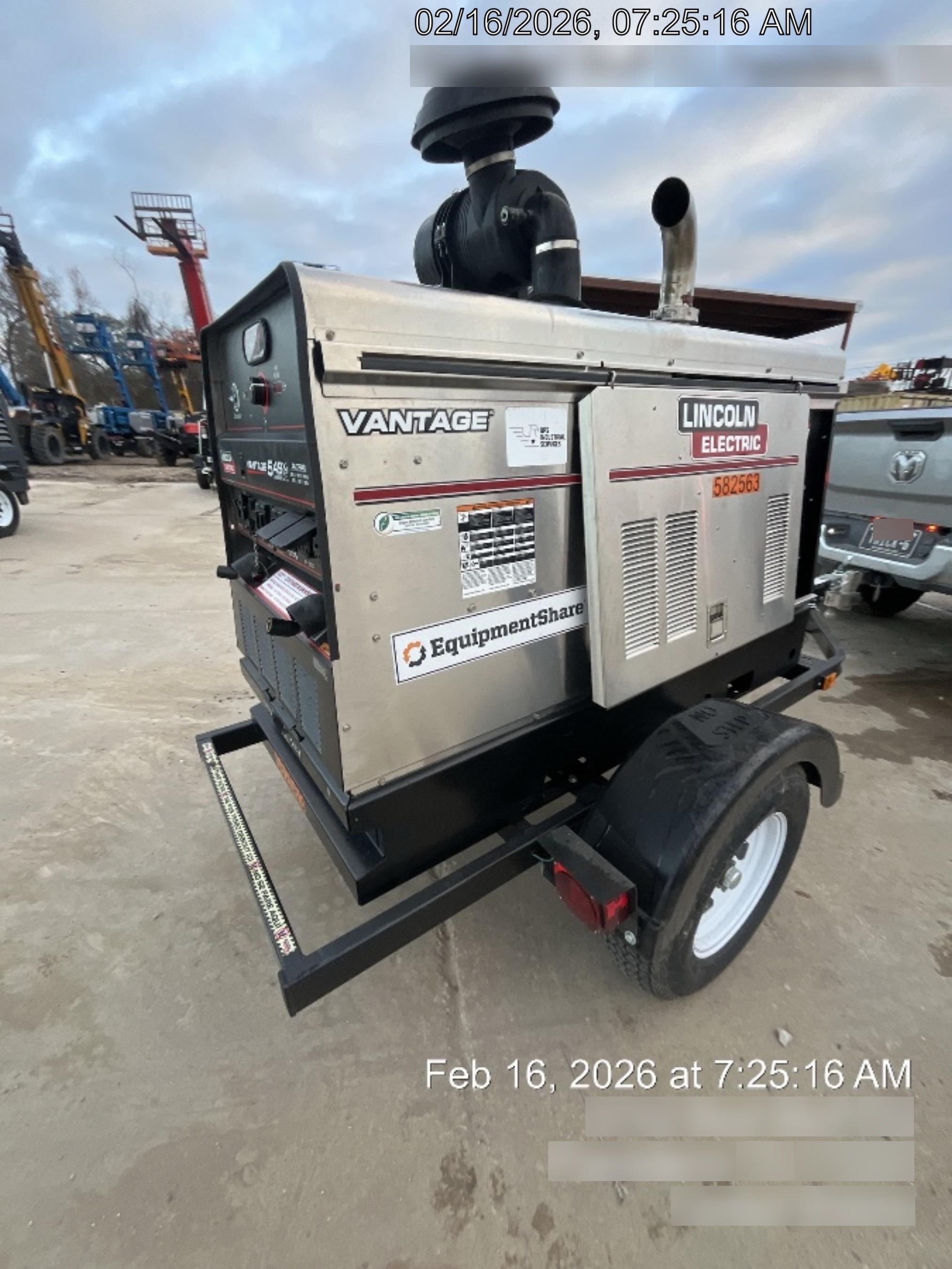 2025 LINCOLN ELECTRIC Vantage 549X