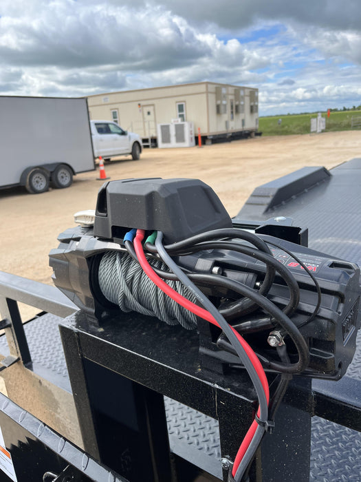 2024 TEXAS PRIDE TRAILERS 21' Lowboy Gravity Tilt Bed 14K Bumper Pull Trailer