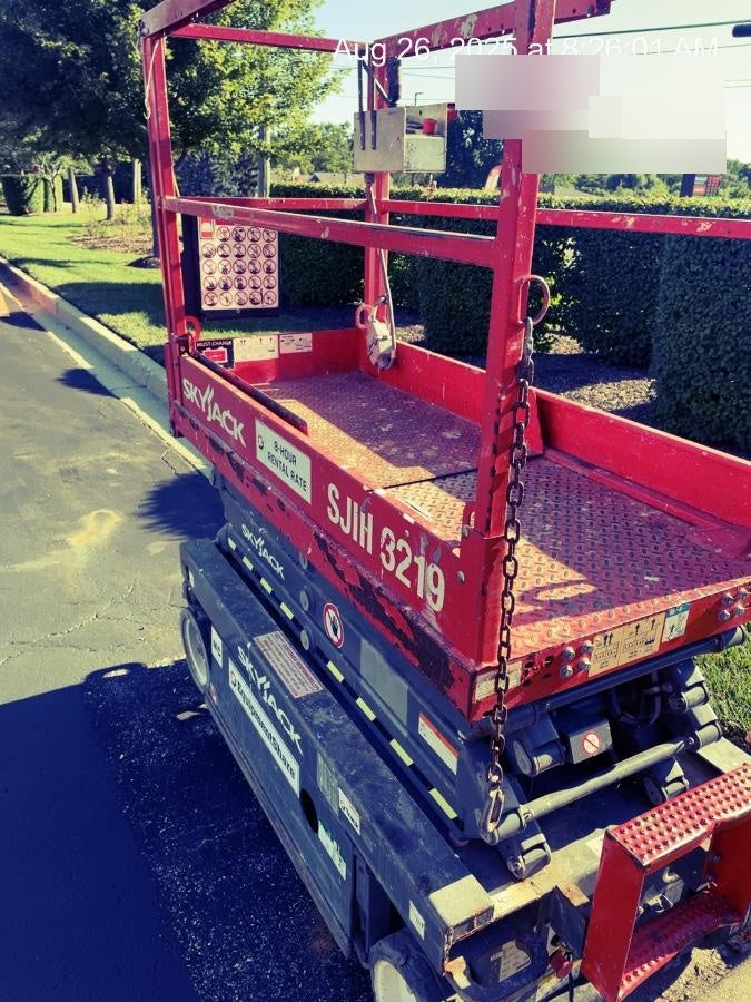 2016 Skyjack SJIII-3219 Standard Rental Specs