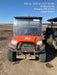 2021 Kubota RTV-X1140W-H Plastic Canopy, Windshield Acrylic Clear, LED Strobe Light, Wire Harness Kit, Back up Alarm
