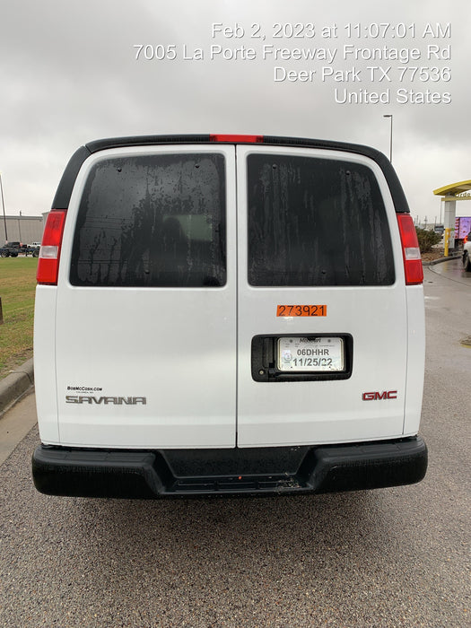 2023 GMC Savana 3500 - Rental
