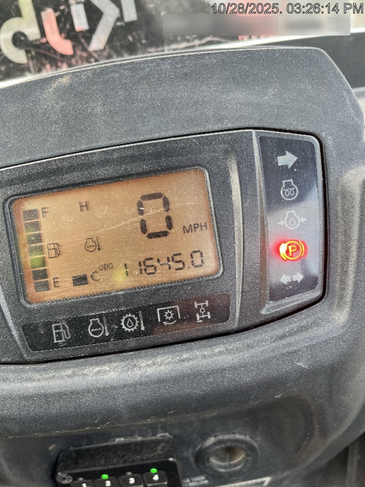 2022 Kubota RTV-X1140W-H Plastic Canopy, Windshield Acrylic Clear, LED Strobe Light, Wire Harness Kit, Back up Alarm