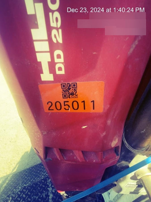 2022 HILTI DD250E
