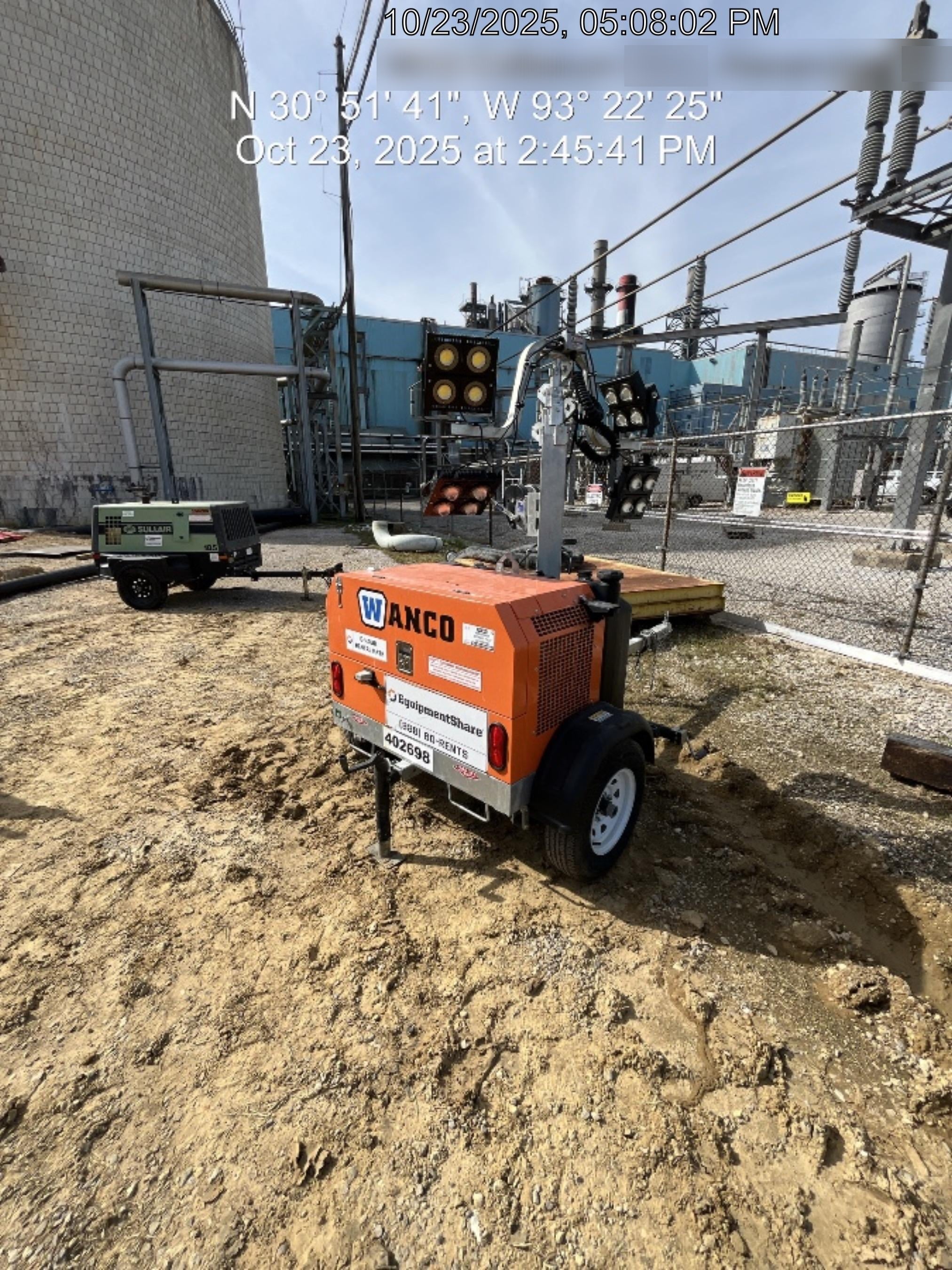 2024 Wanco WLTT-4MM4K Diesel, Deep Sea Controller, Shore Power Plug, Auto Start, (4) 350W LED Floodlights, 4kW Generator, 60 Gal Fuel Tank, 2" Ball, T3