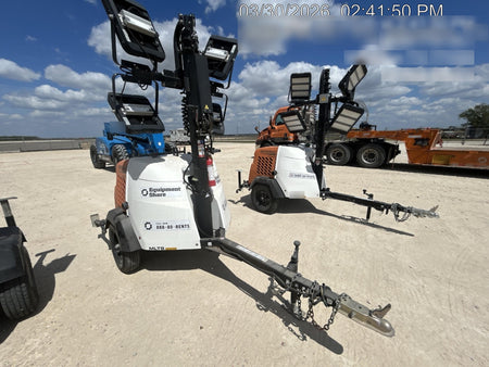 2024 Generac MLT2 Diesel, Flex Switch 120V Input, Powerzone Controller, 
(4) 320W LED Lights, 4kW Generator, 39.9 Gal Fuel Tank, 2" Ball, T3