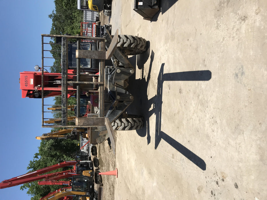 2019 Manitou MTA12042 Cab/Heat/Air, 120 HP, Solid Tires, Work Lights, Lift Hook, Auxiliary Hydraulics w/66" Carriage and 60" Forks