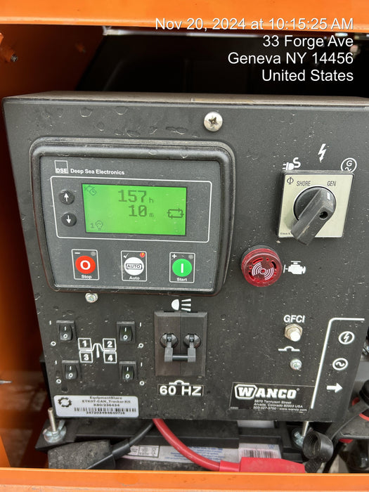 2024 Wanco WLTT-4MM4K Diesel, Deep Sea Controller, Shore Power Plug, Auto Start, (4) 350W LED Floodlights, 4kW Generator, 60 Gal Fuel Tank, 2" Ball, T3