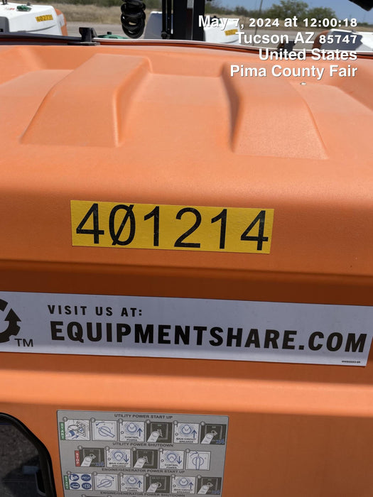 2024 Generac MLT2 Diesel, Flex Switch 120V Input, Powerzone Controller, 
(4) 320W LED Lights, 4kW Generator, 39.9 Gal Fuel Tank, 2" Ball, T3