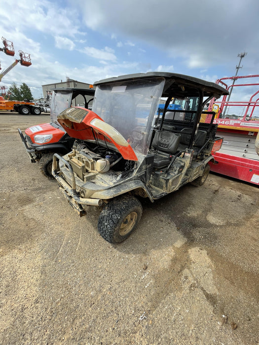 2021 Kubota RTV-X1140W-H Plastic Canopy, Windshield Acrylic Clear, LED Strobe Light, Wire Harness Kit, Back up Alarm