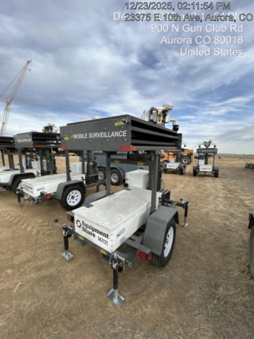 2025 NATIONAL SIGNAL Sunray Solar-Powered Mobile Integrator Tower