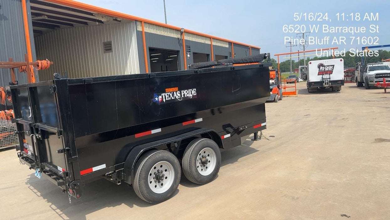 2024 TEXAS PRIDE TRAILERS DT714416KBP
