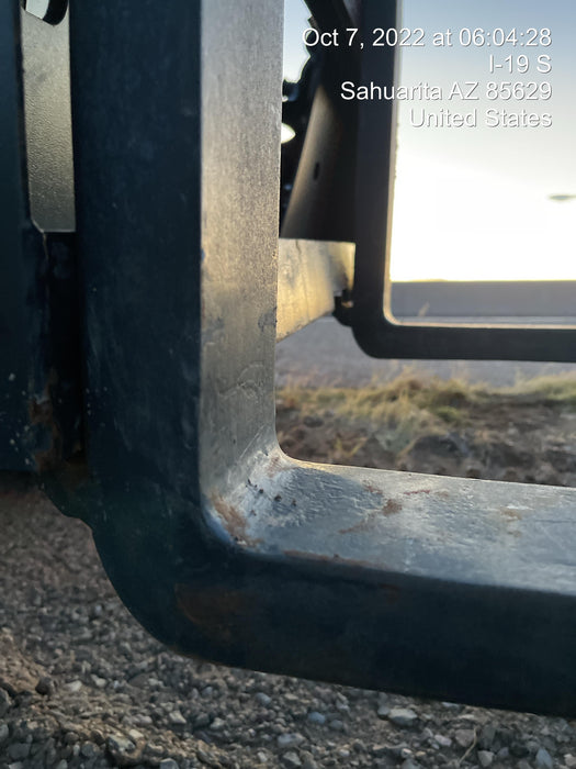 2021 FEMA 60" Skid Steer Forks FEMA