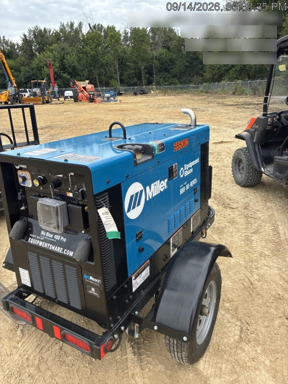 2026 MILLER ELECTRIC BIG BLUE 400