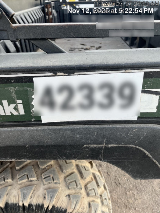 2019 Kawasaki Mule PRO-DXT Standard Options, Backup Alarm, Beacon, Plastic Hard Top, Poly Windshield, Horn Kit