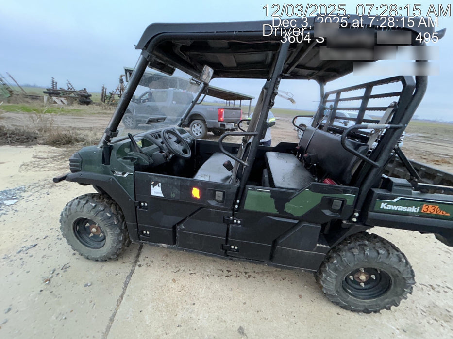 Kawasaki Mule PRO-DXT Movement Alarm, Beacon, Hard Top, ES Track Hardware