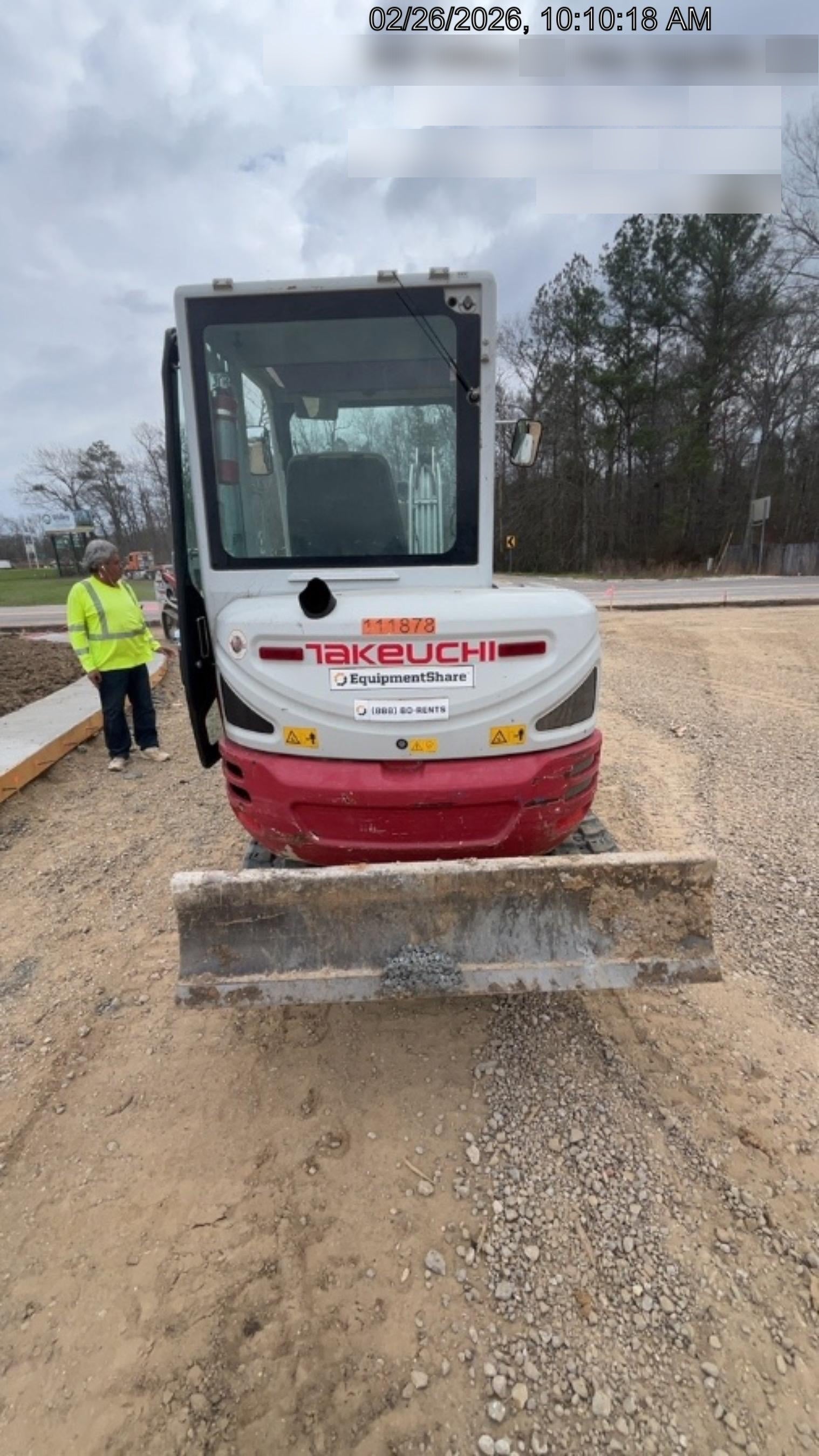 2020 Takeuchi TB-235-2CR Cab/Heat/Air, Rubber Tracks, Manual TAG QC