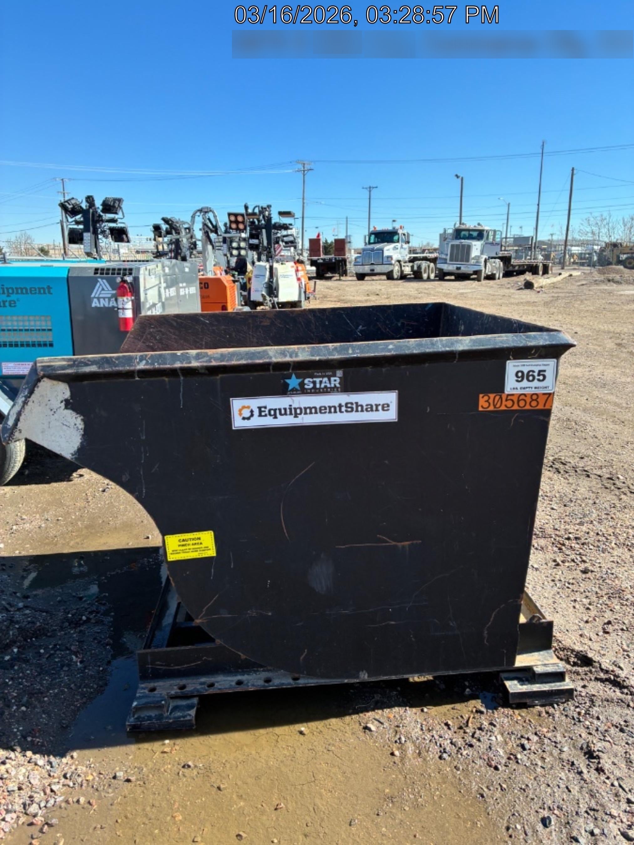 2023 STAR INDUSTRIES M-1820 - Self-Dump Hopper