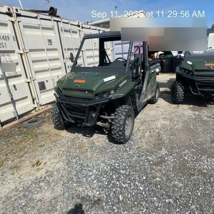 2021 Yanmar YU1000 Canopy, Steel Wheel, Poly WindShield, Beacon, Backup Alarm