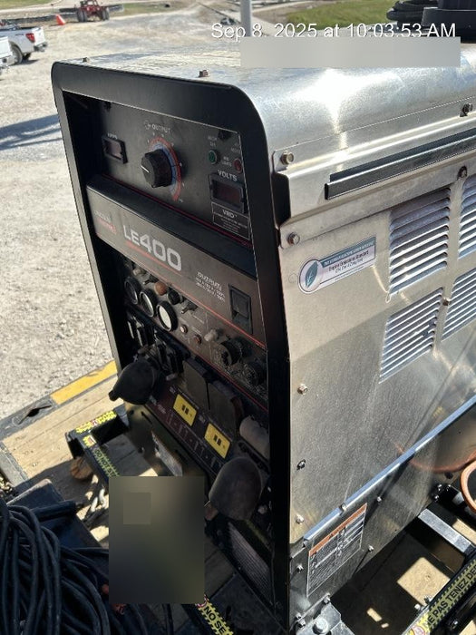 2024 Lincoln Electric LE400 Kubota V1505, Trlr, Cable Rack, Light Kit, ES Decals, T3