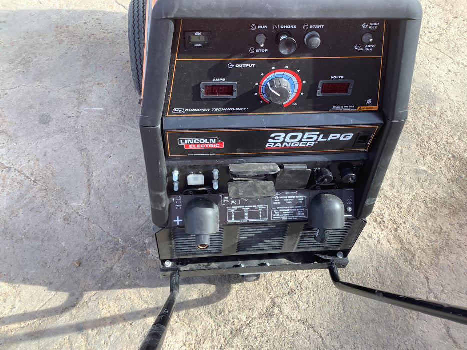 2021 Lincoln Electric Ranger 305 LPG LPG One-Pak (includes undercarriage, tank holder & tank strap) ORANGE