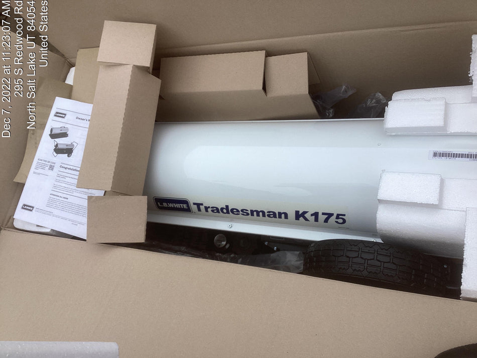 2022 LB WHITE Tradesman K175