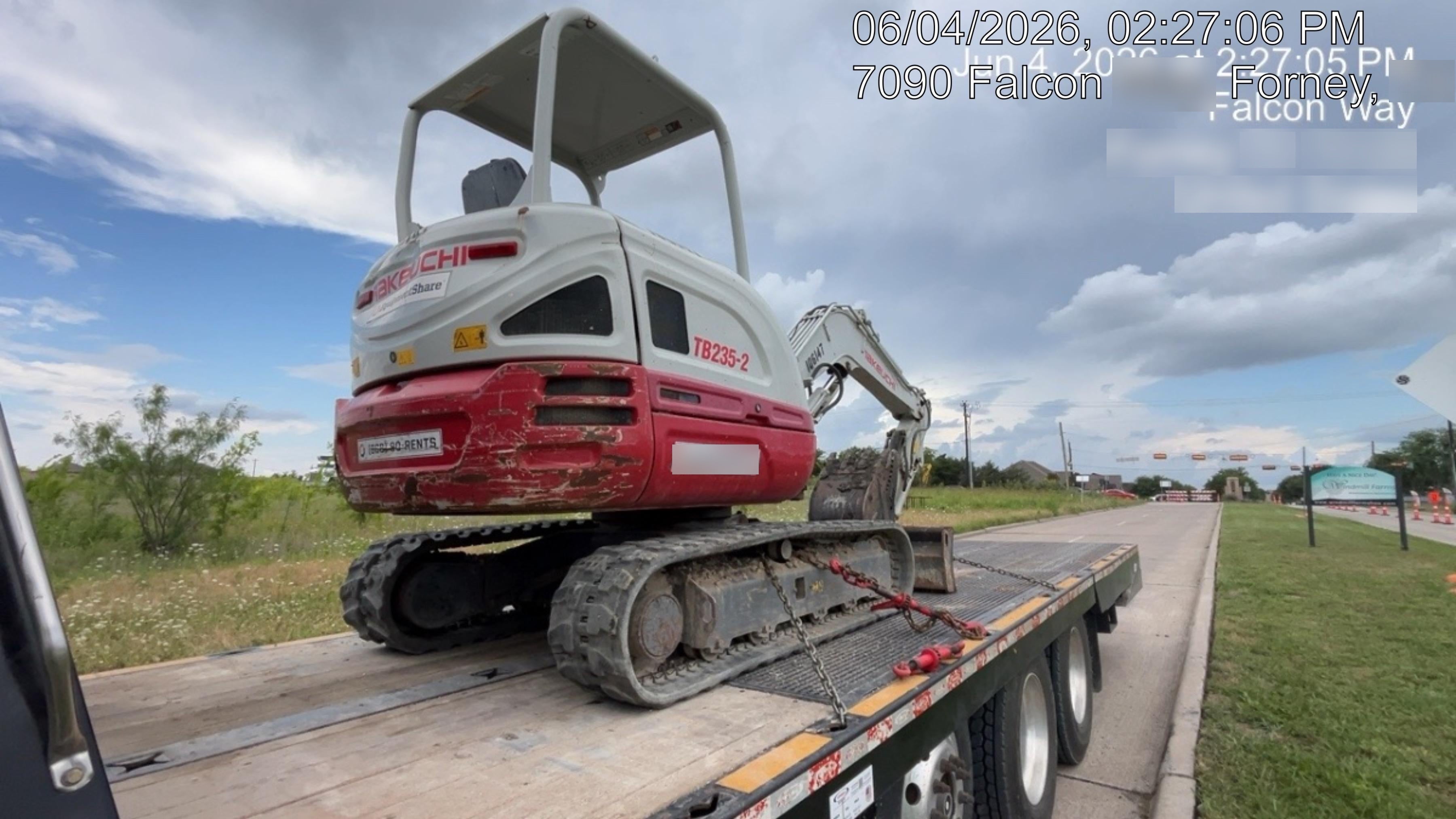 2020 Takeuchi TB235-2R Canopy, Rubber Tracks, Manual TAG QC