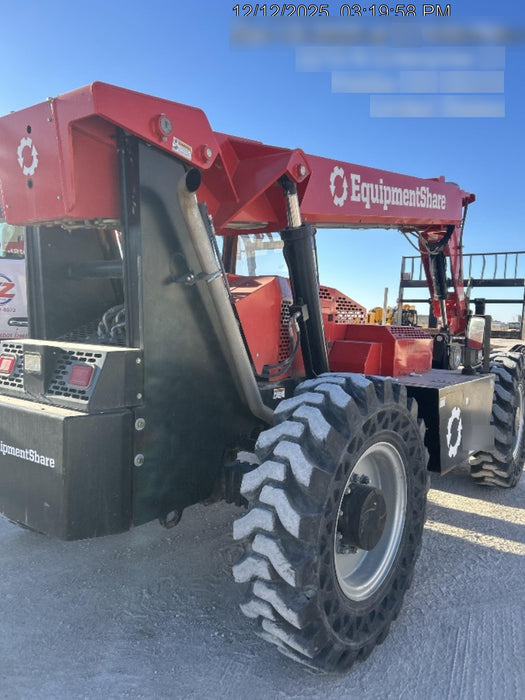 2019 Manitou MTA12042 Canopy, 120 HP , Solid Tires, Work Lights, Lift Hook, Auxiliary Hydraulics 66" Carriage and 60" Forks