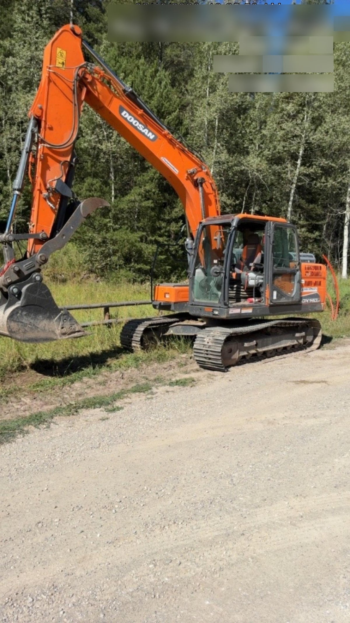 2019 DOOSAN DX140LC-5