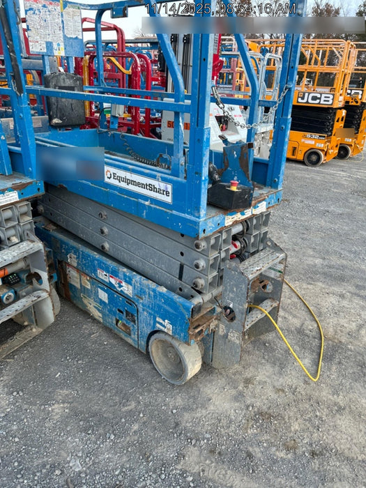 2019 Genie GS-1930 Fixed Rails with Chain Entry