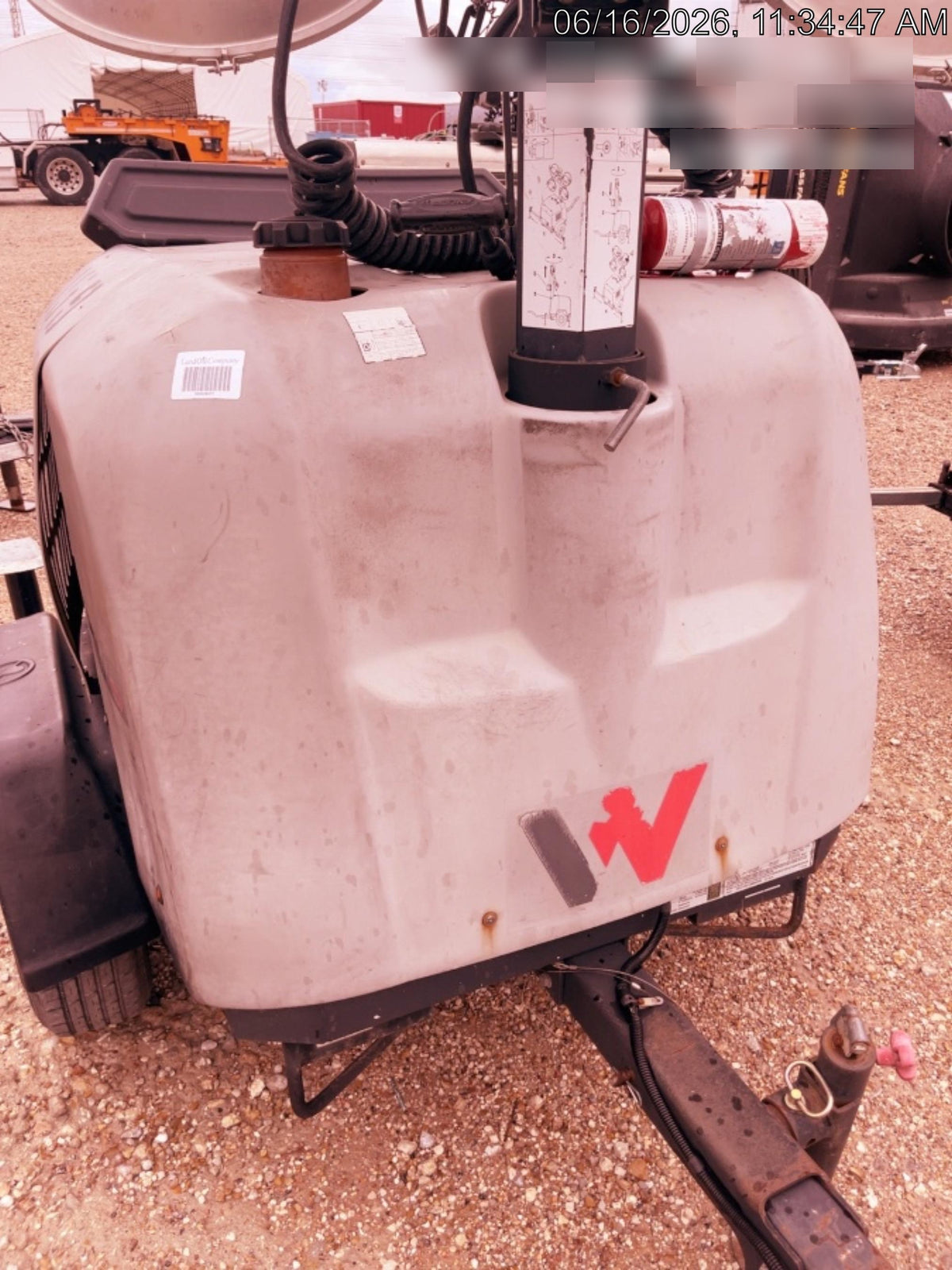 Wacker Neuson LTV6K-MH Wacker Neuson LTV6L Towable Light Tower