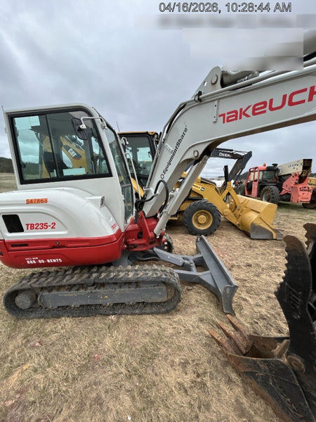 2025 TAKEUCHI TB235-2CR
