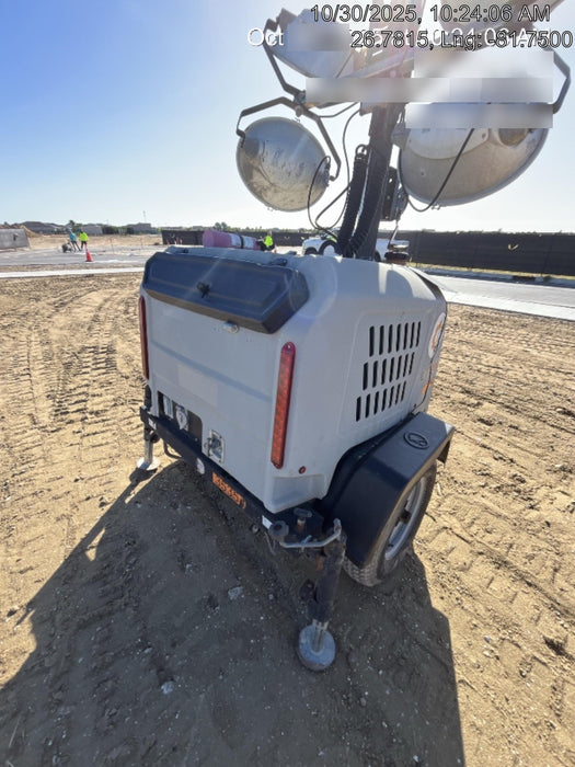 2019 Wacker Neuson LTV6L-MH Wacker Neuson LTV6L Mobile Light Tower w/Fuel Level Sensor Installed