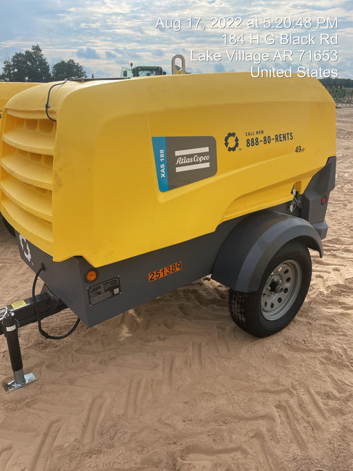 2022 ATLAS COPCO XAS188 CWK