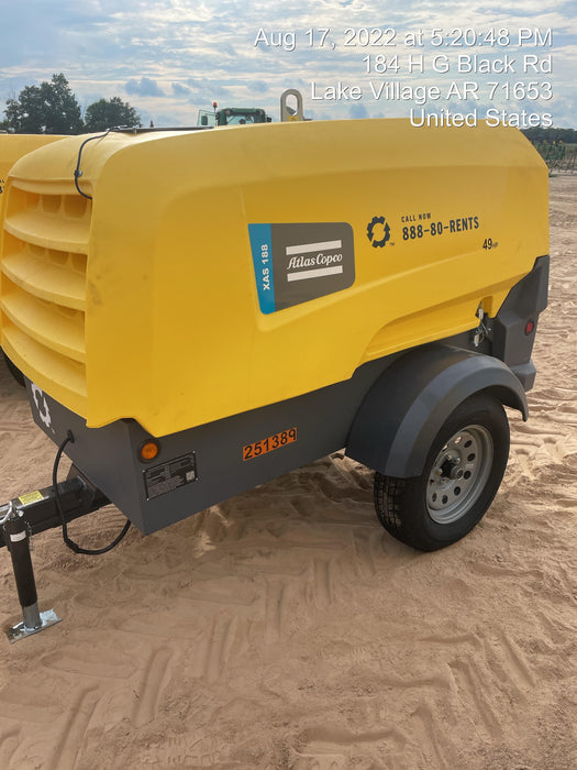 2022 ATLAS COPCO XAS188 CWK
