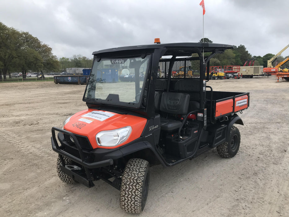 2019 Kubota RTV-X1140W-H 4WD, LED Strobe, Windshield Tempered Glass, Plastic Canopy, Wire Harness Kit, Backup Alarm