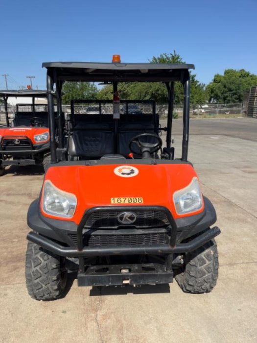 2021 Kubota RTV-X1140W-H Plastic Canopy, Windshield Acrylic Clear, LED Strobe Light, Wire Harness Kit, Back up Alarm
